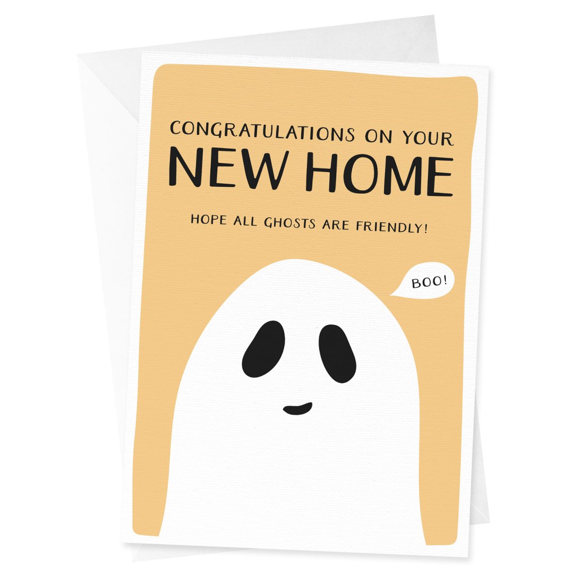 New Home Ghosts Card