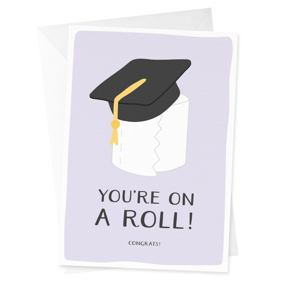 Grad Roll Greeting Card