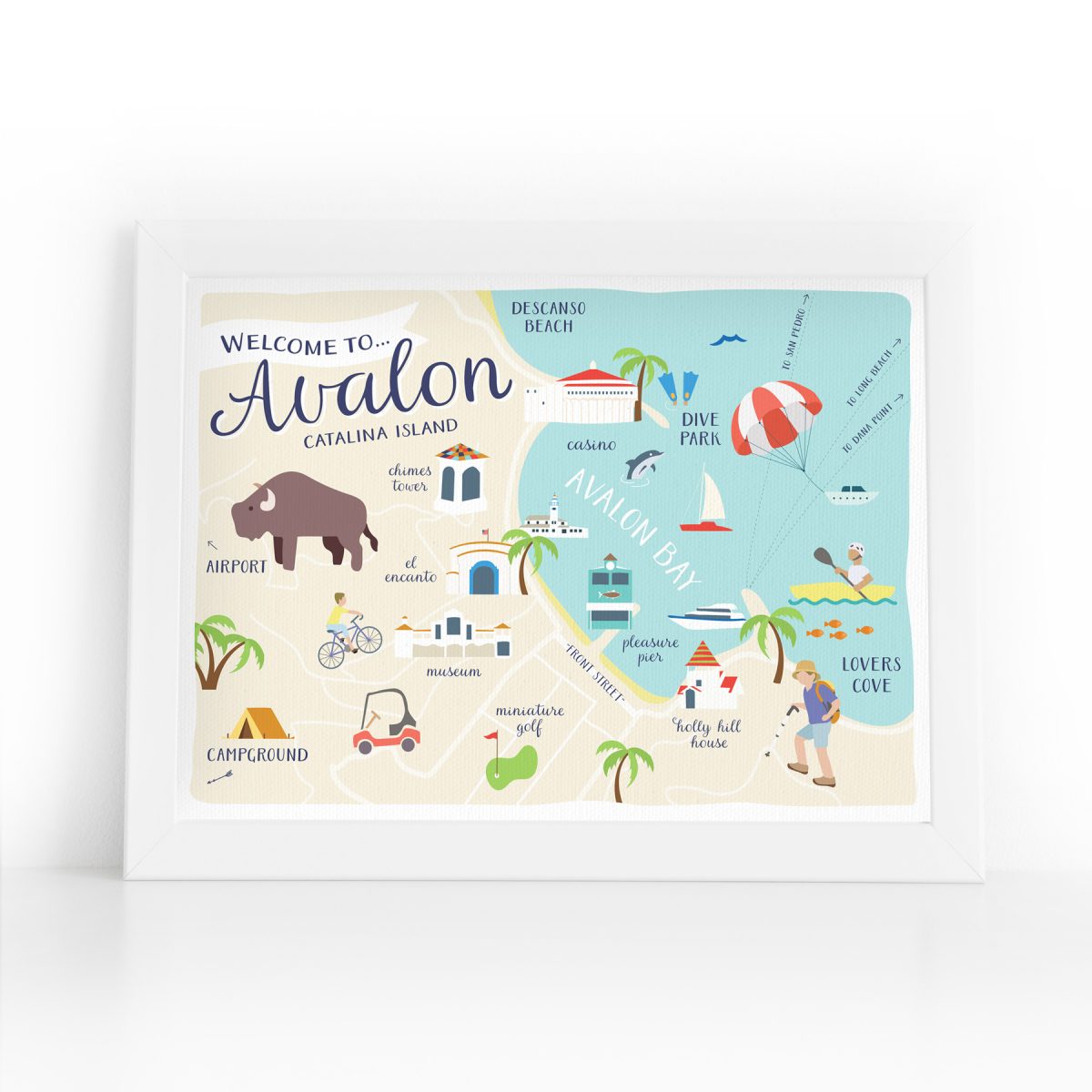 Catalina Island Print
