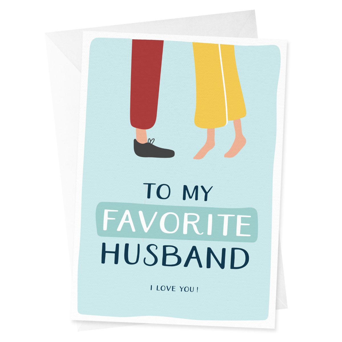 Favorite Husband Anniversary Card