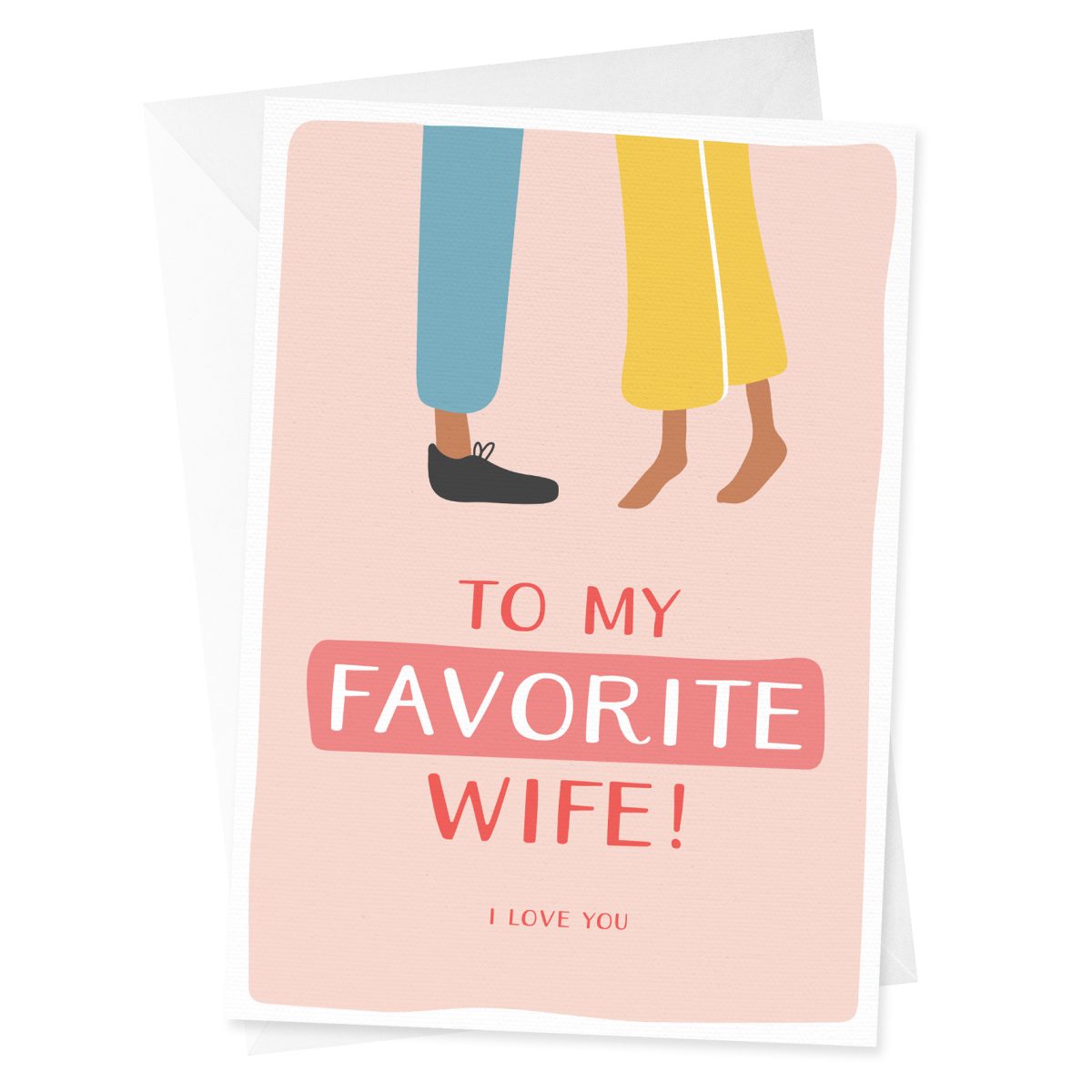 Favorite Wife Anniversary Card