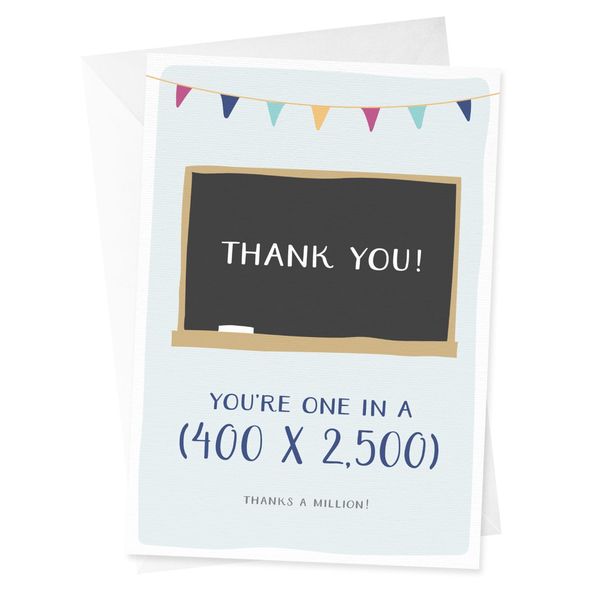 Teacher Appreciation - One in a Million Card