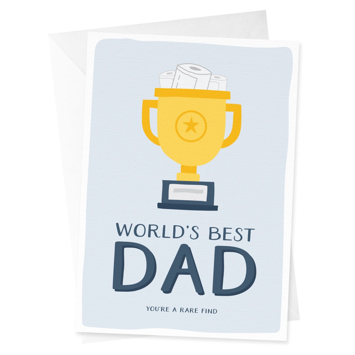 World's Best Dad - Rare Find Quarantine Card