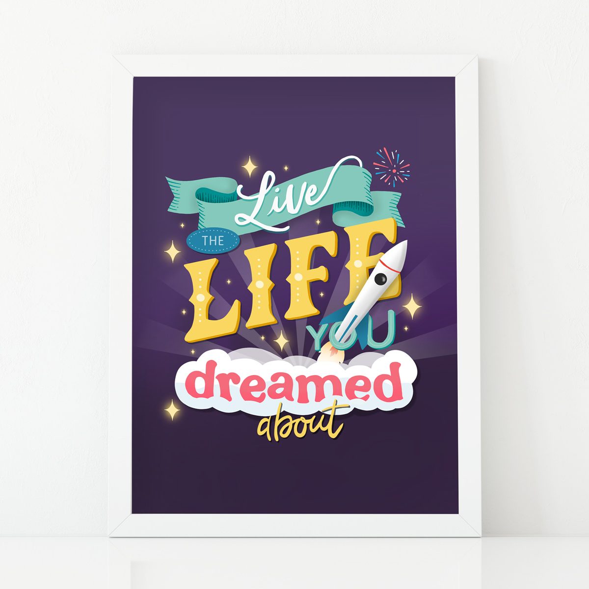 Inspirational Quote Art Print