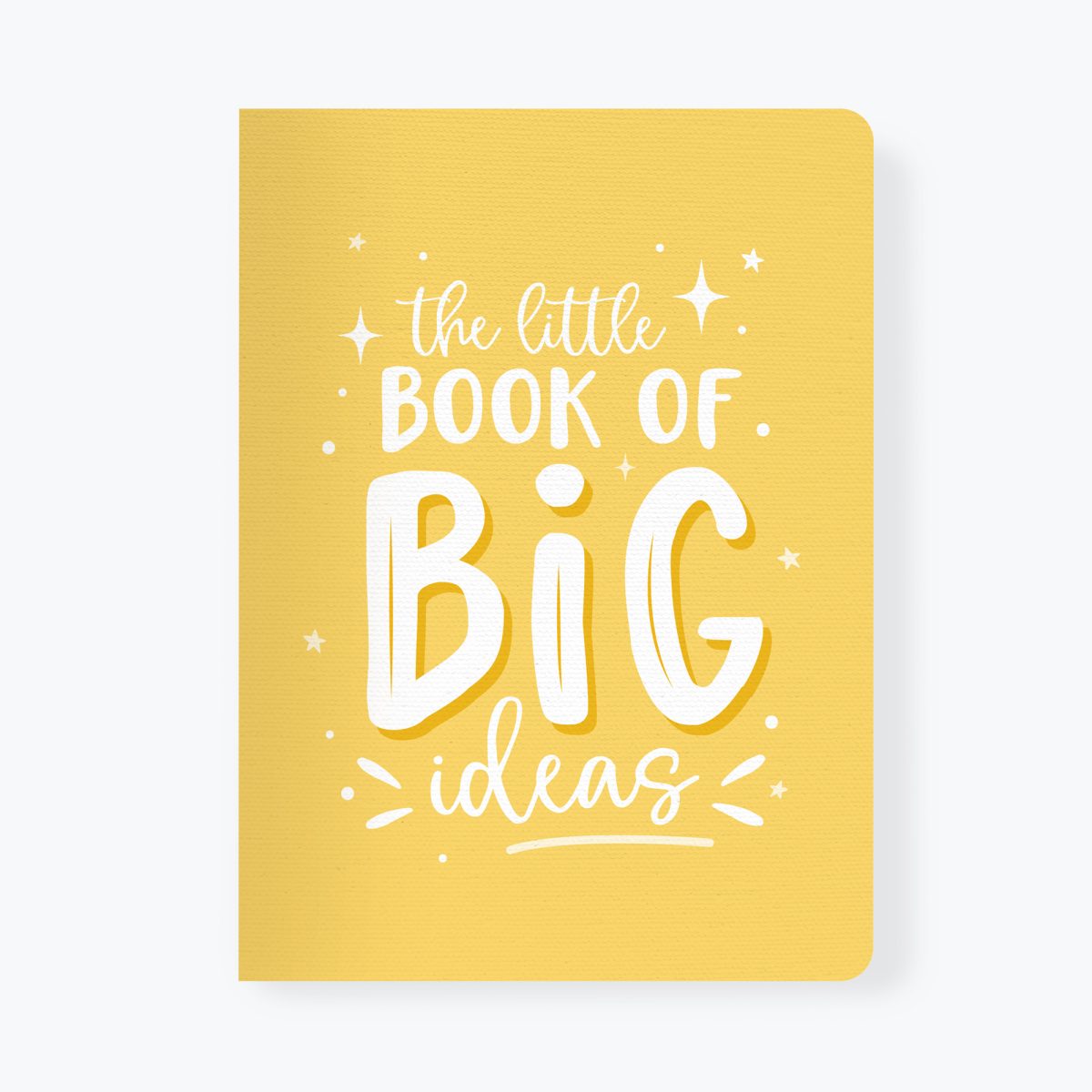 The Little Book of Big Ideas Notebook - Yellow Notebook