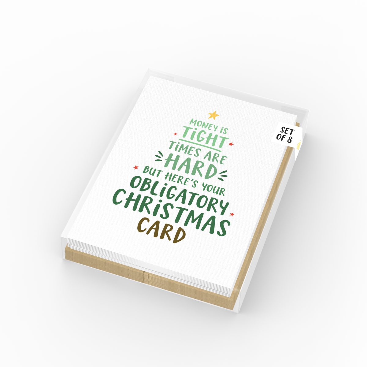 Obligatory Christmas Card, Funny Christmas Card Box Set