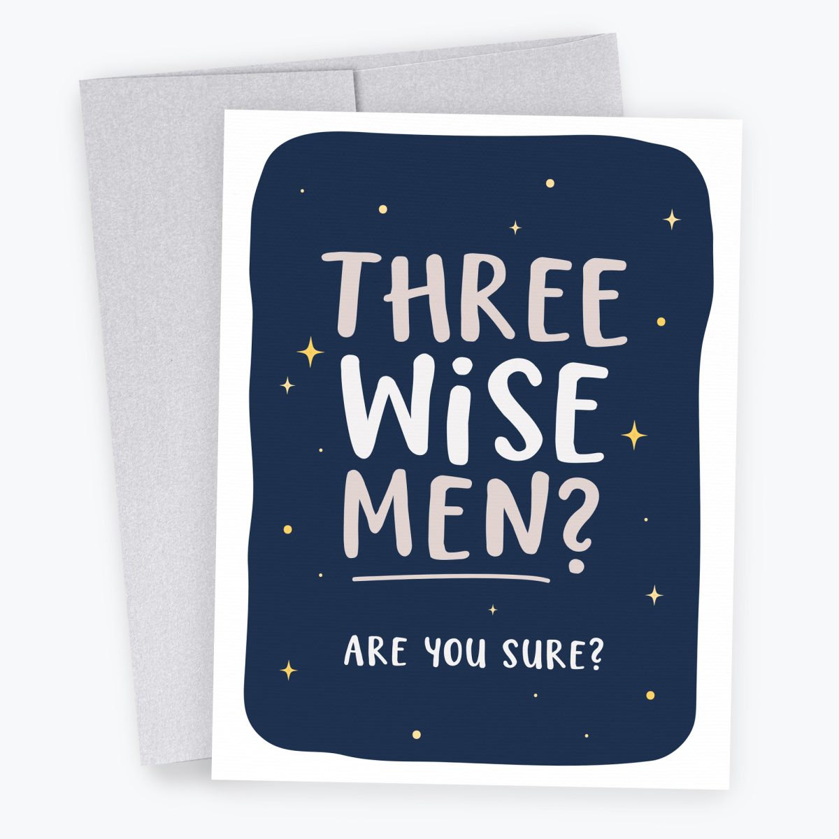 Three Wise Men Funny Christmas Card