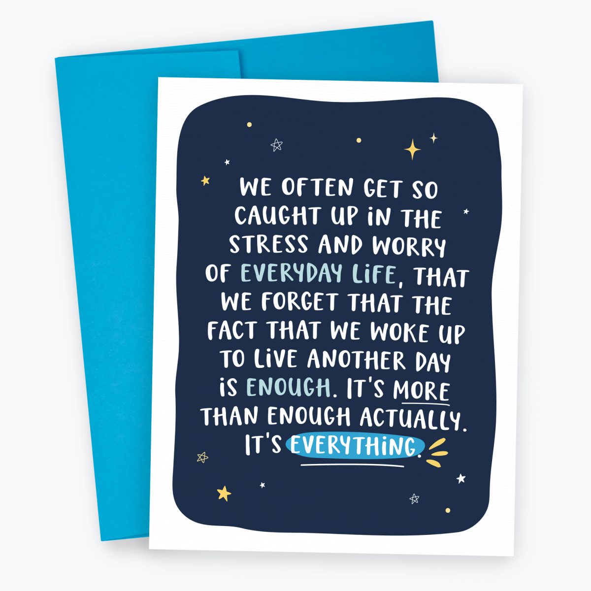 Everything Reminder Card - Just Because, Friendship Card, Pick-me-Up, Thinking of You