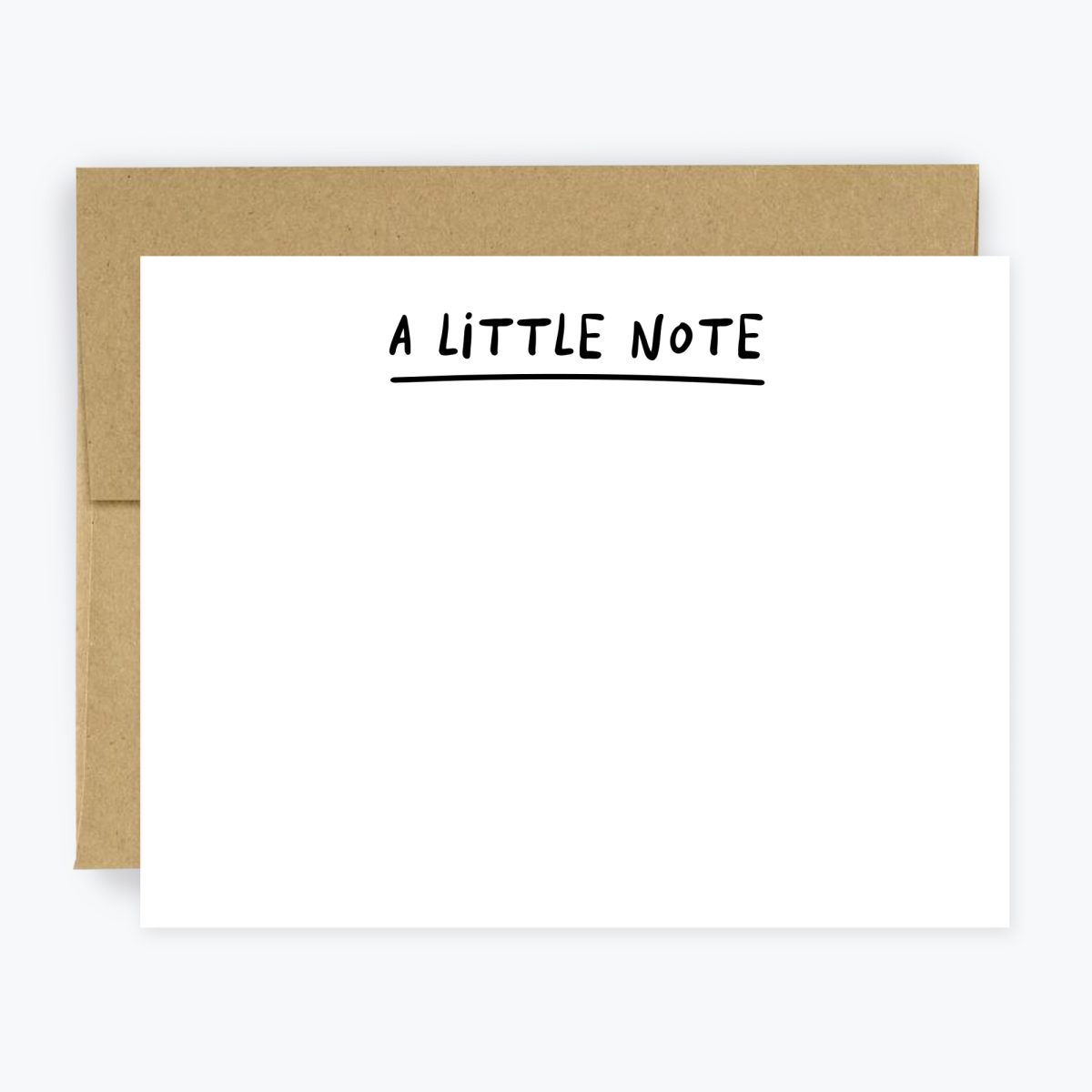 A Little Note - Note Card Set, Set of 6 Notecards