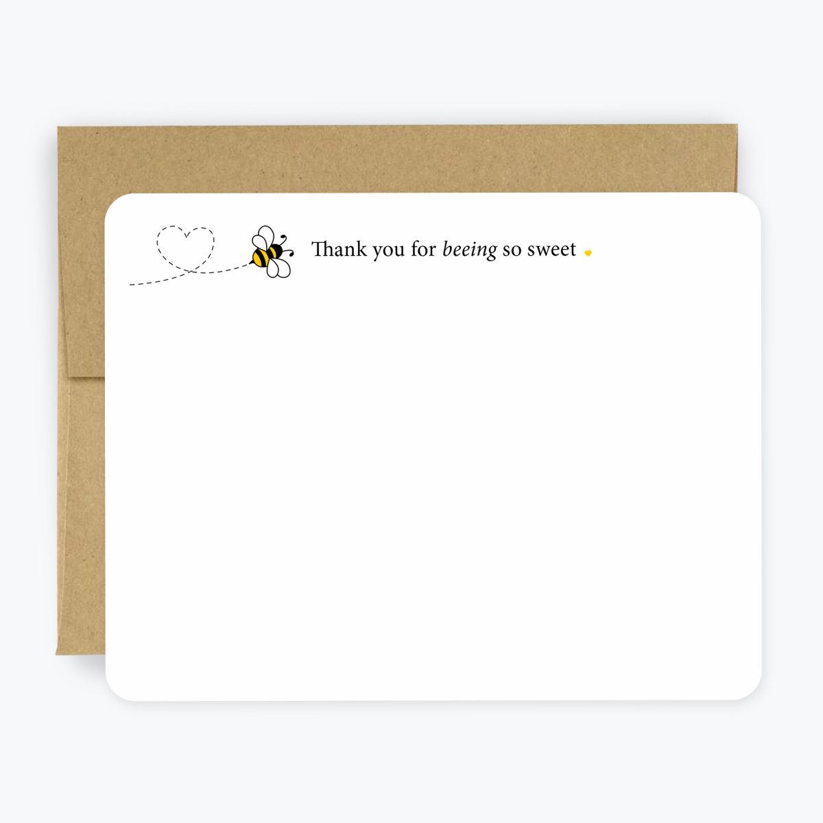 Thank you for Beeing So Sweet Notecard Set, Thank You Note Cards
