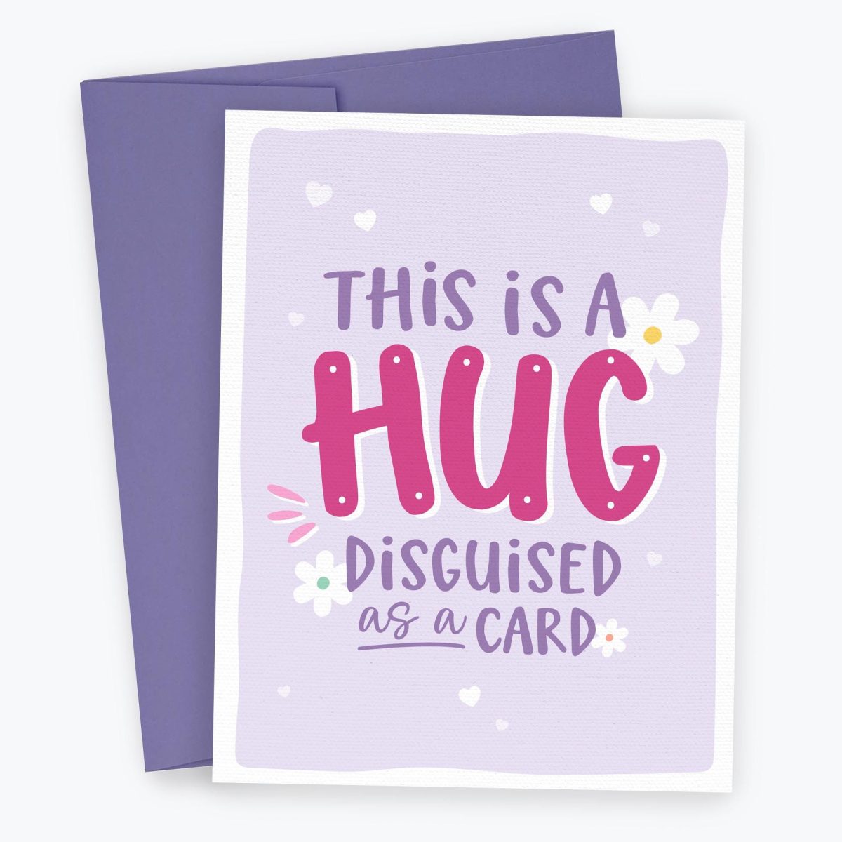 This is a Hug disguised as a card