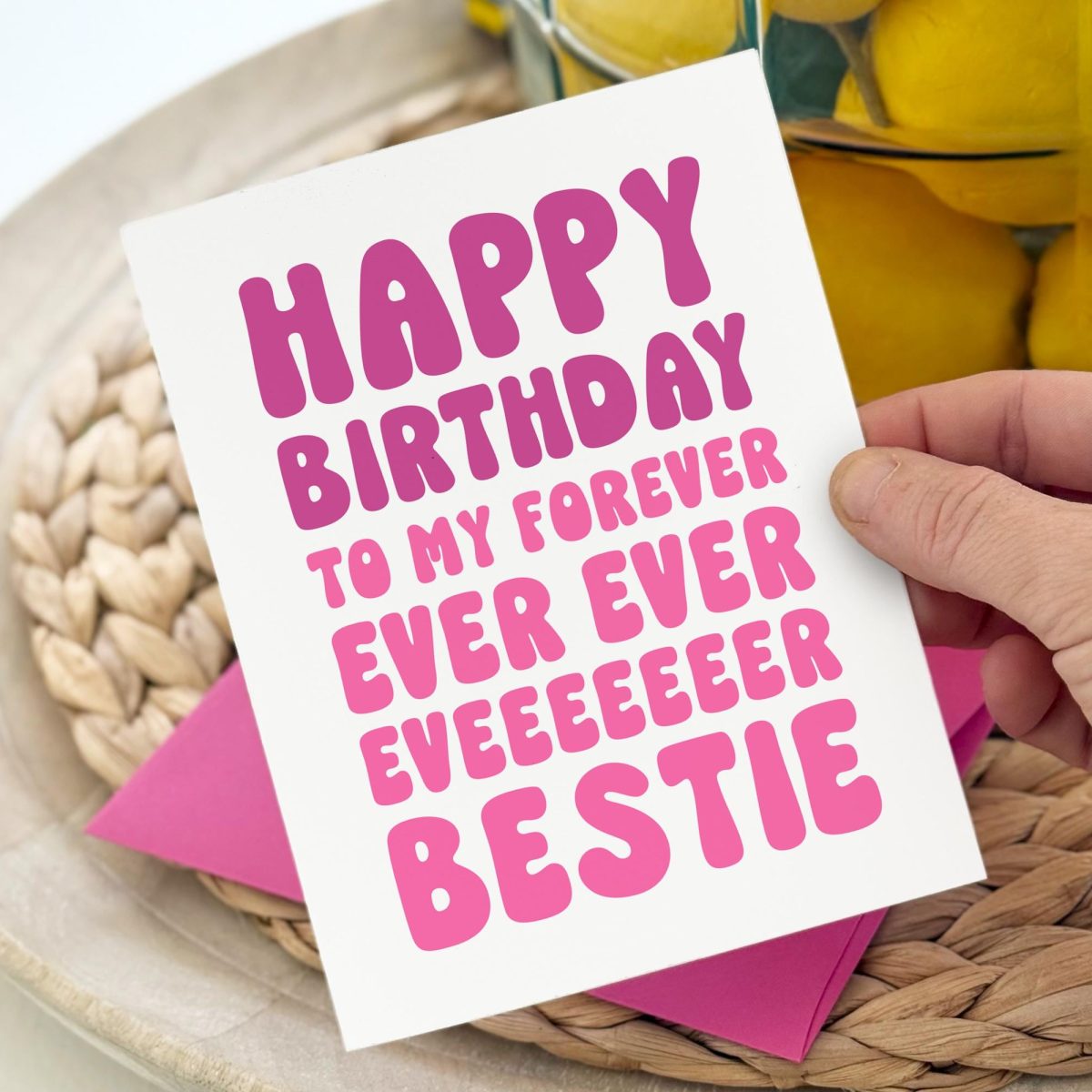 Best Friend Birthday Card