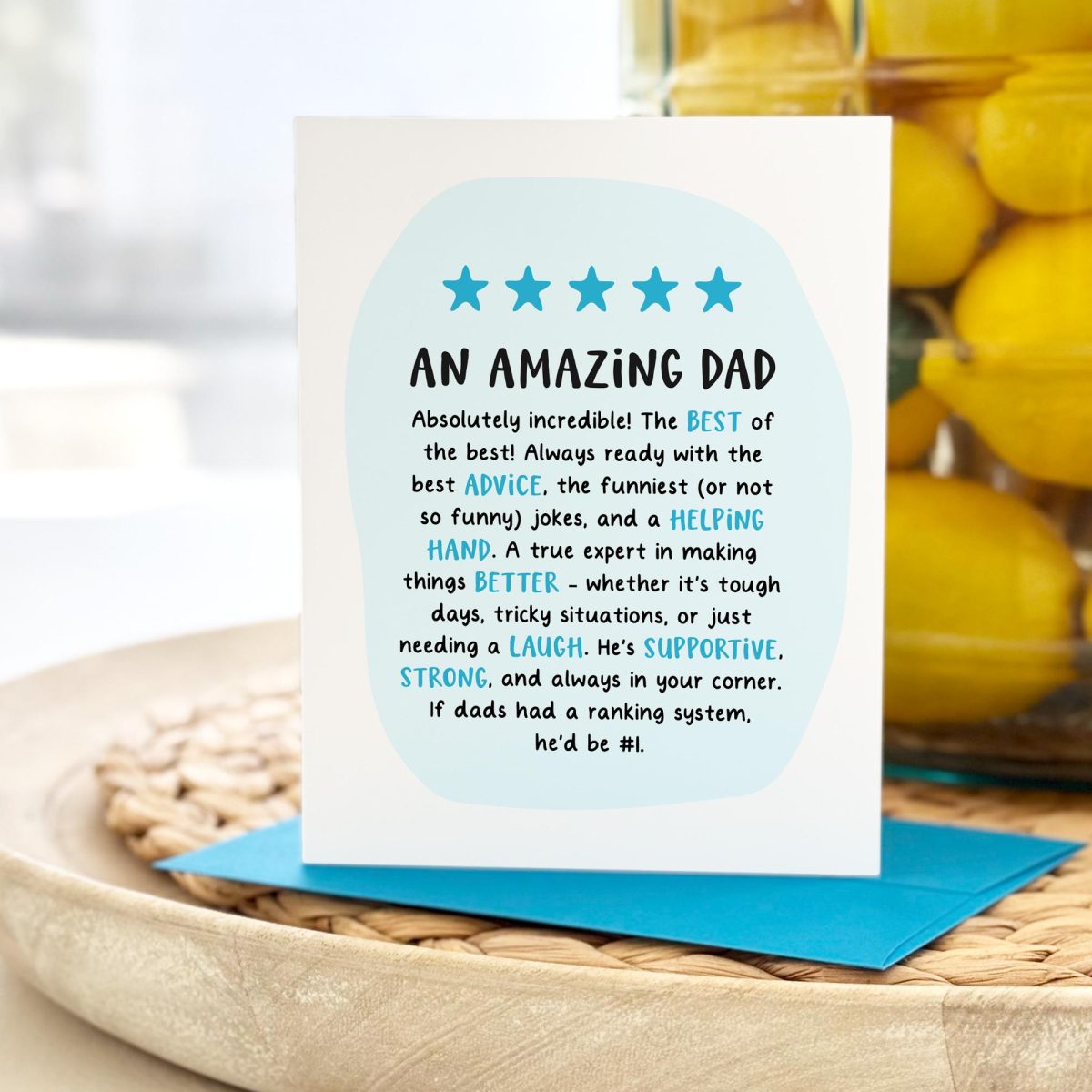 Amazing Dad Card