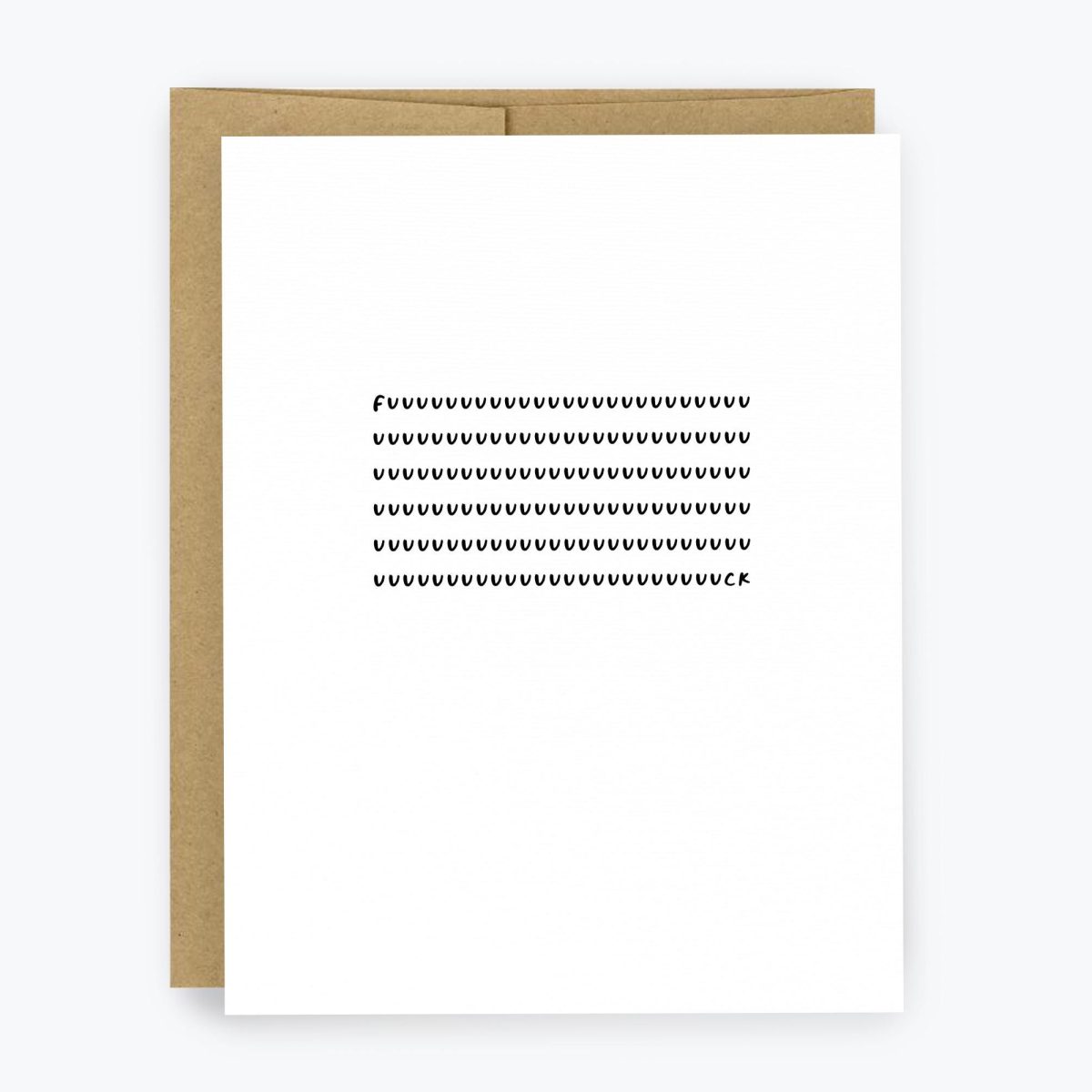 Fuuuck So Sorry Thinking of You Card