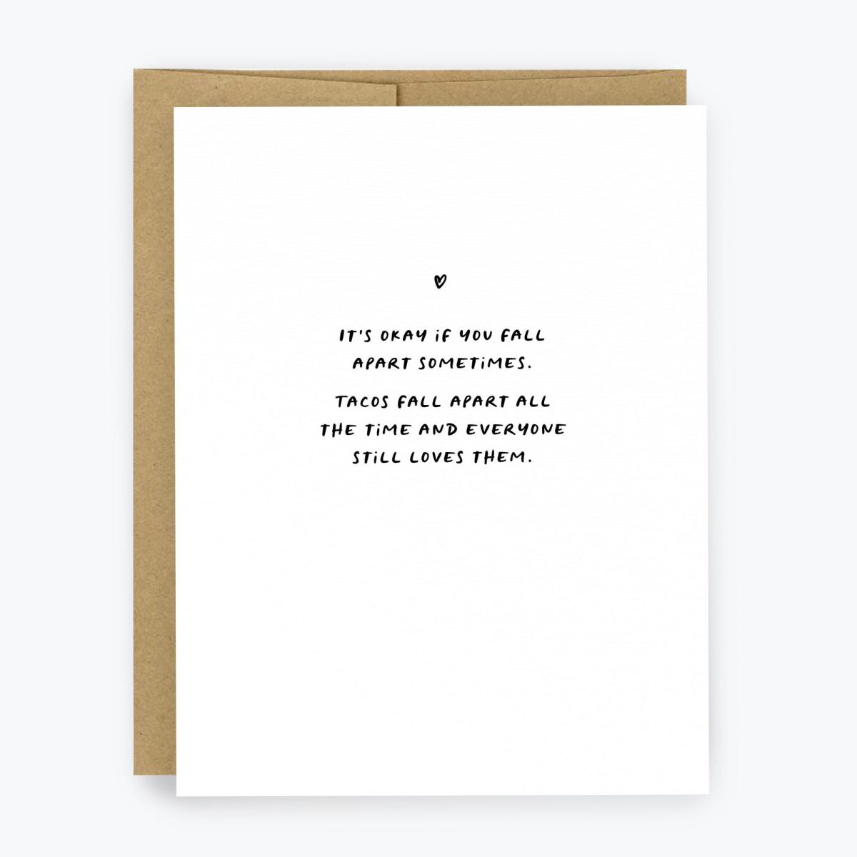 It’s Okay if you Fall Apart Sometimes Card