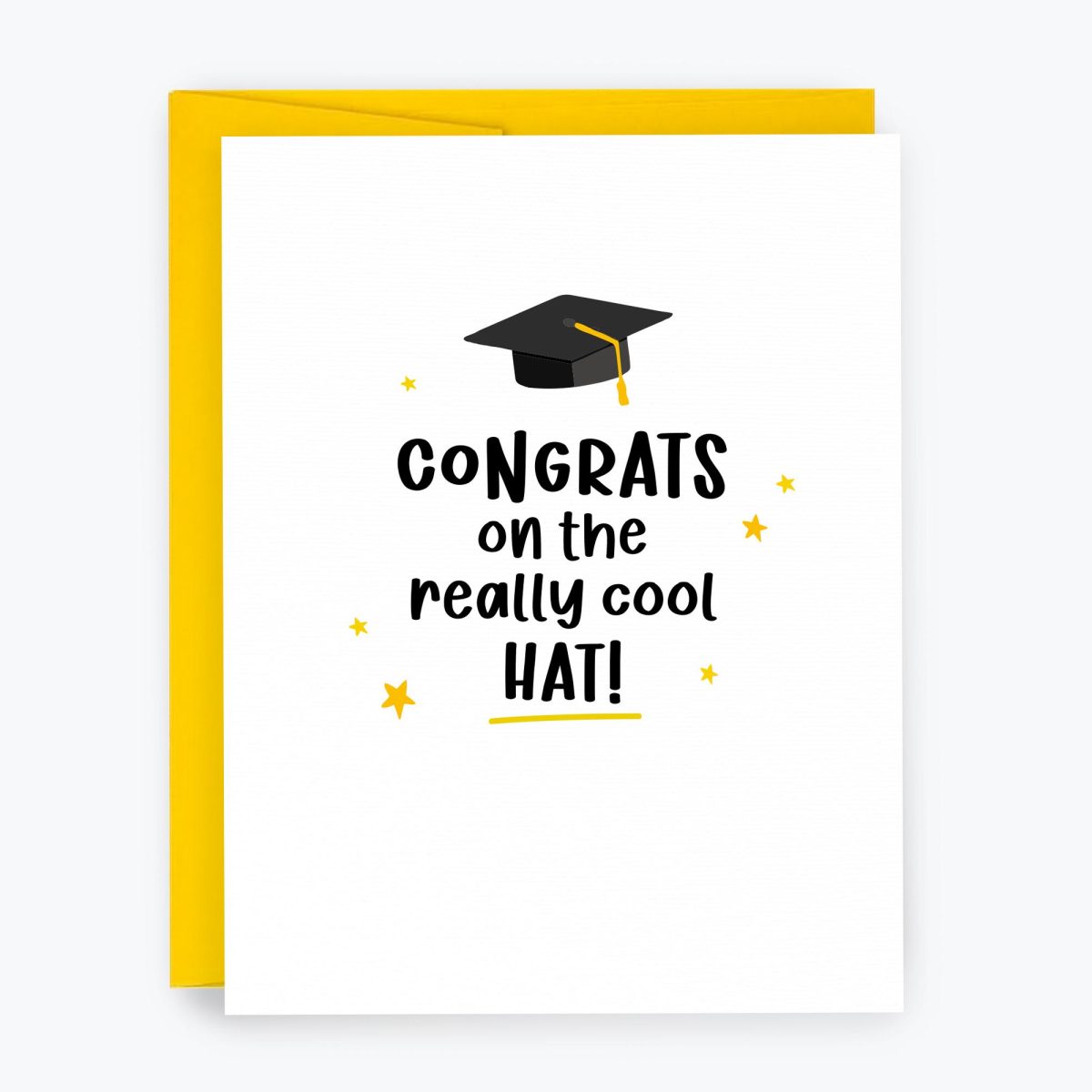 Congrats on the Really Cool Hat Graduation Card