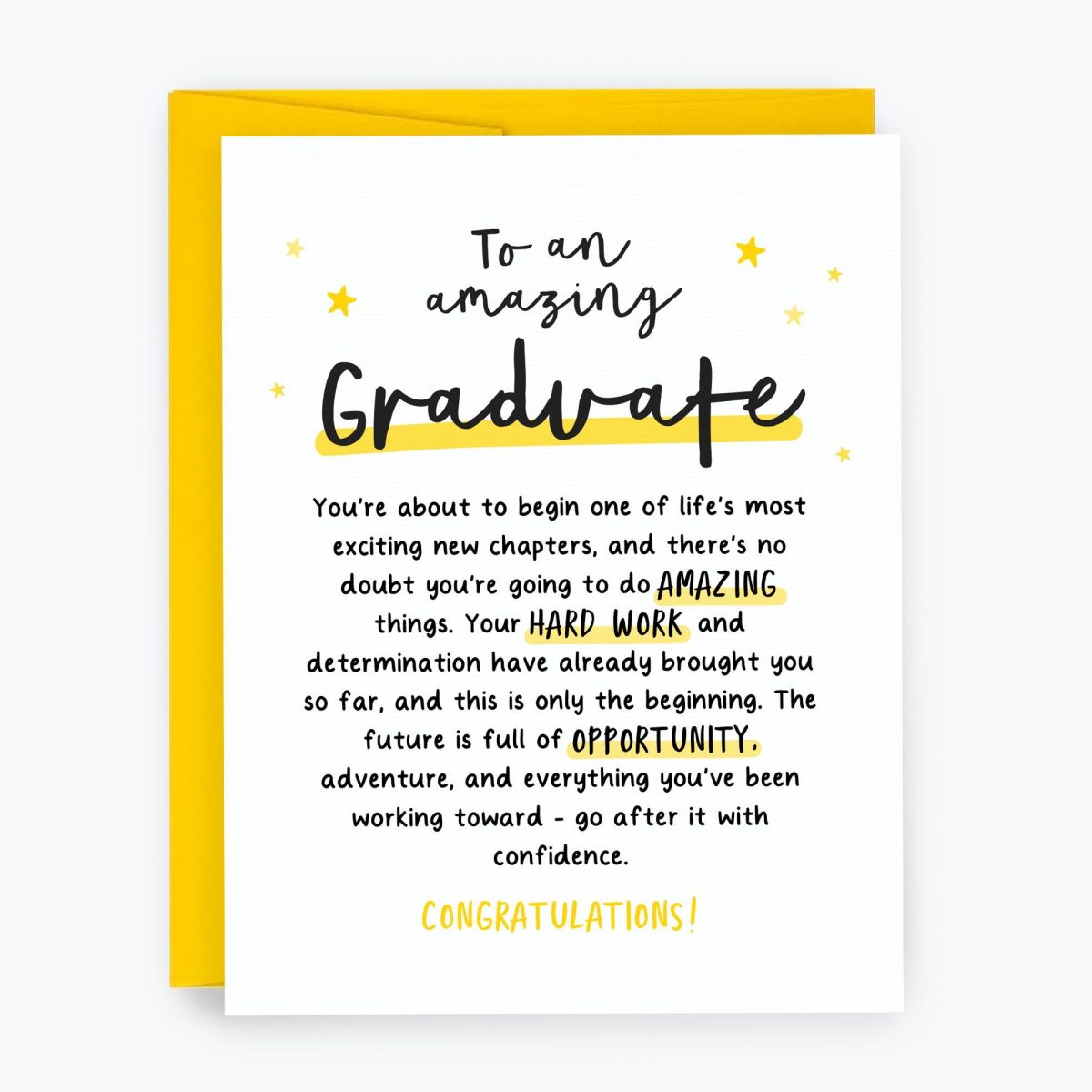 An Amazing Graduate Graduation Card