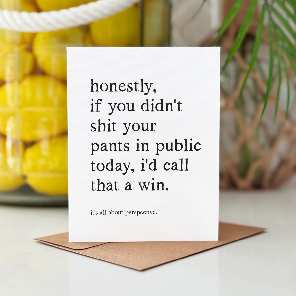 Today’s Win Funny Greeting Card