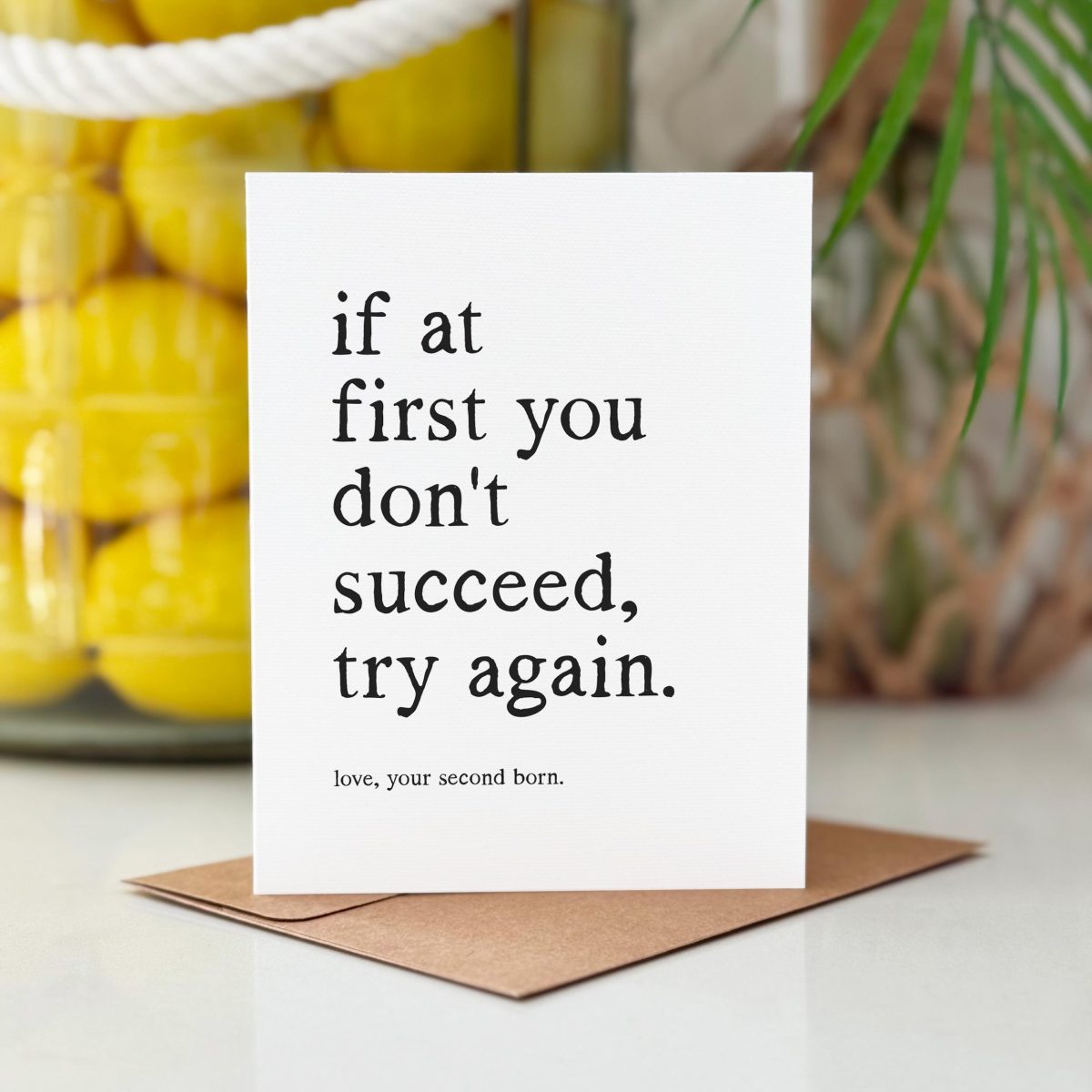 Second Born Card