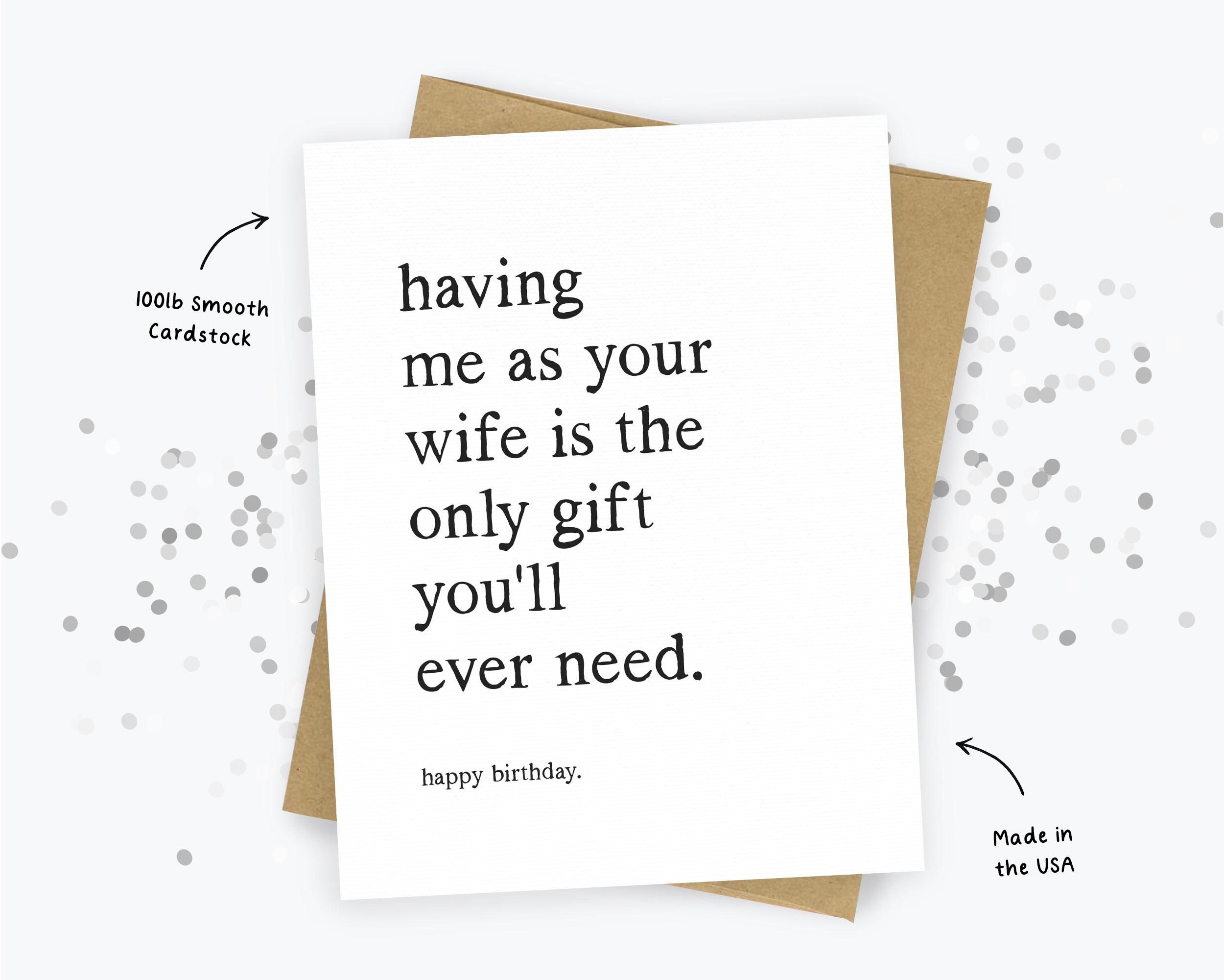 Funny Birthday Card for Husband - Image 3