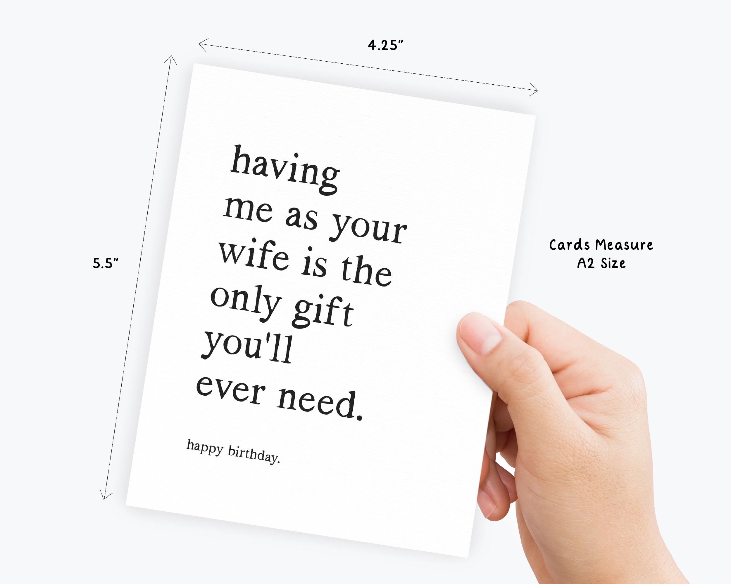 Funny Birthday Card for Husband - Image 4