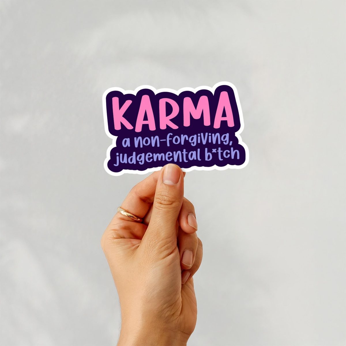 Karma Sticker