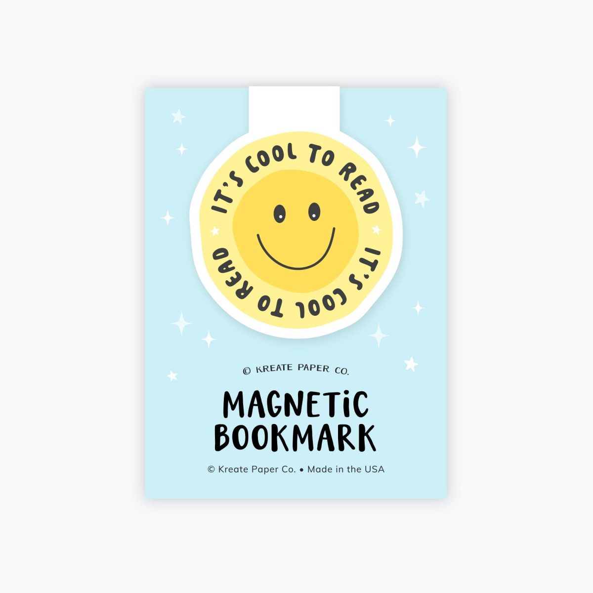 Magnetic Bookmark - It's Cool To Read