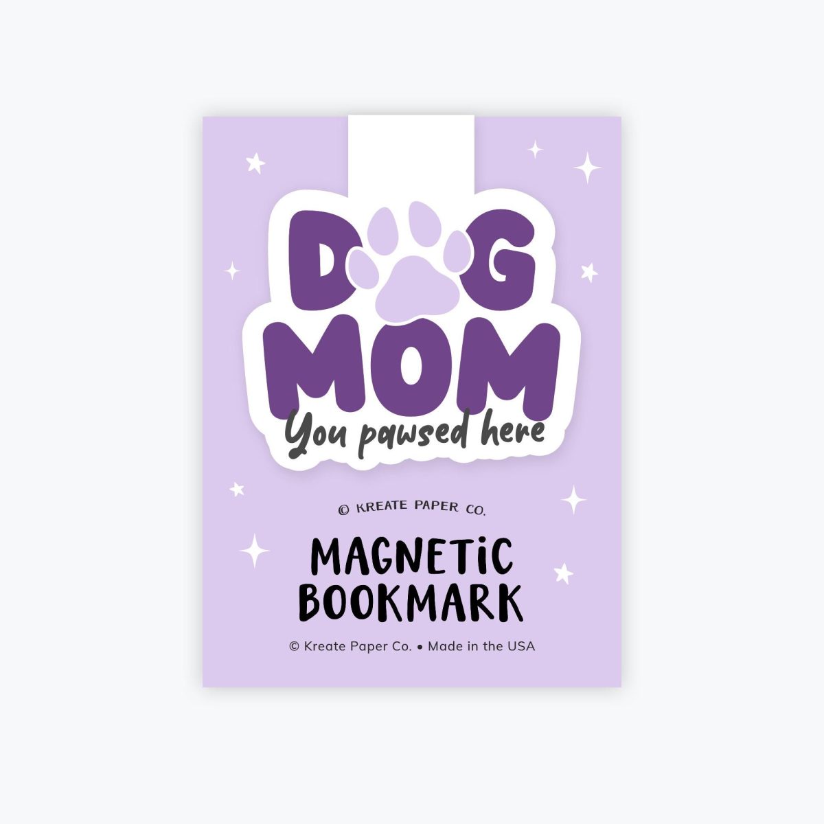 Magnetic Bookmark - Dog Mom