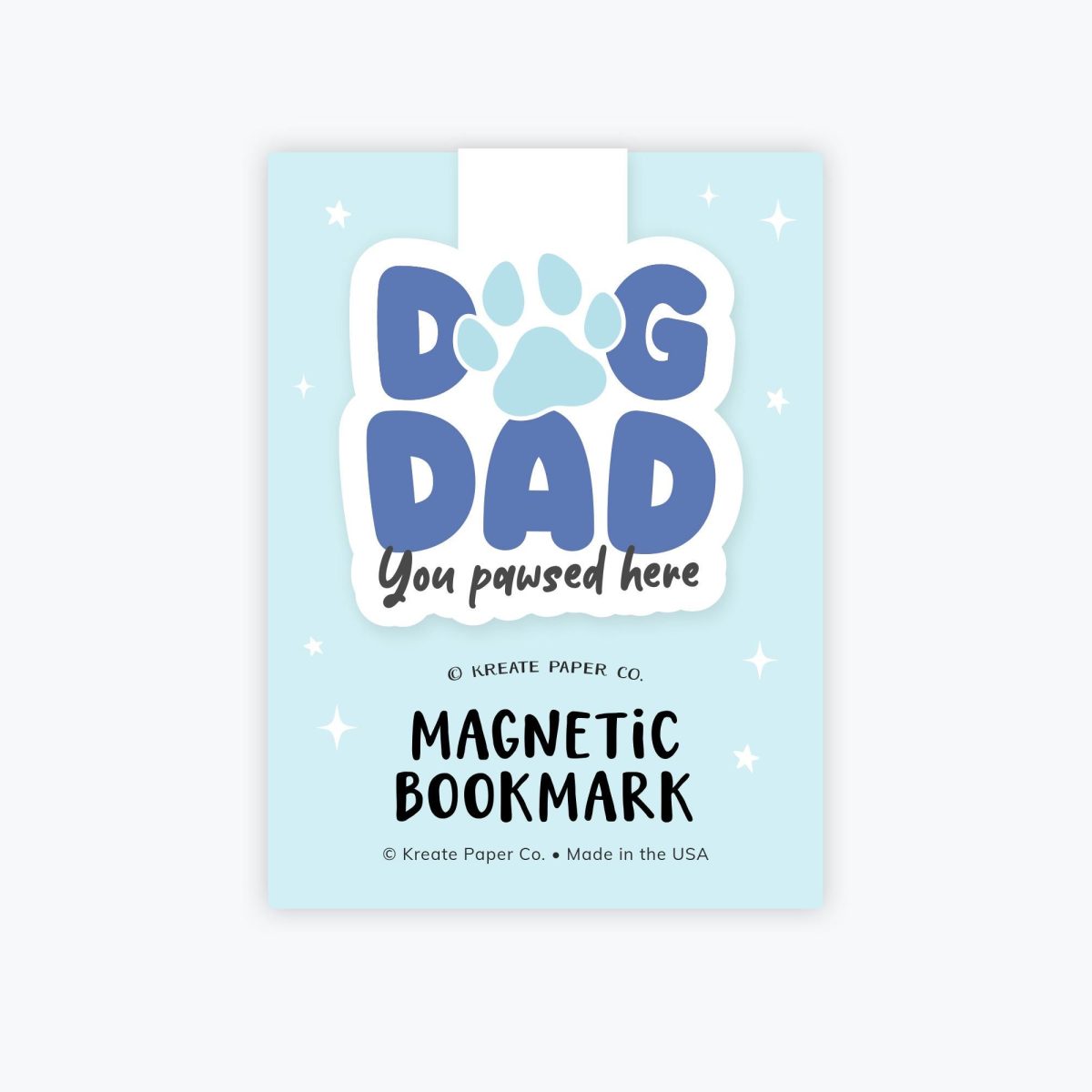 Magnetic Bookmark - Dog Dad