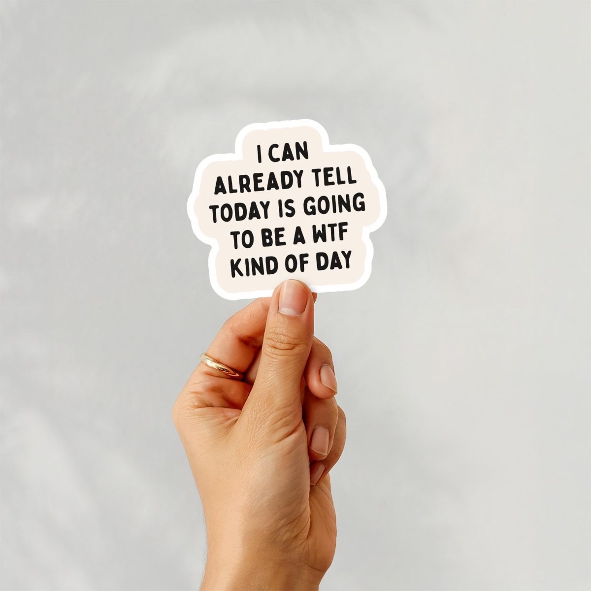 Today Is Going to Be a WTF Kind of Day Sticker