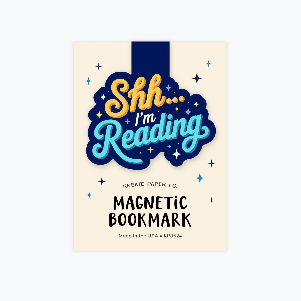 Magnetic Bookmark - Shh I'm Reading