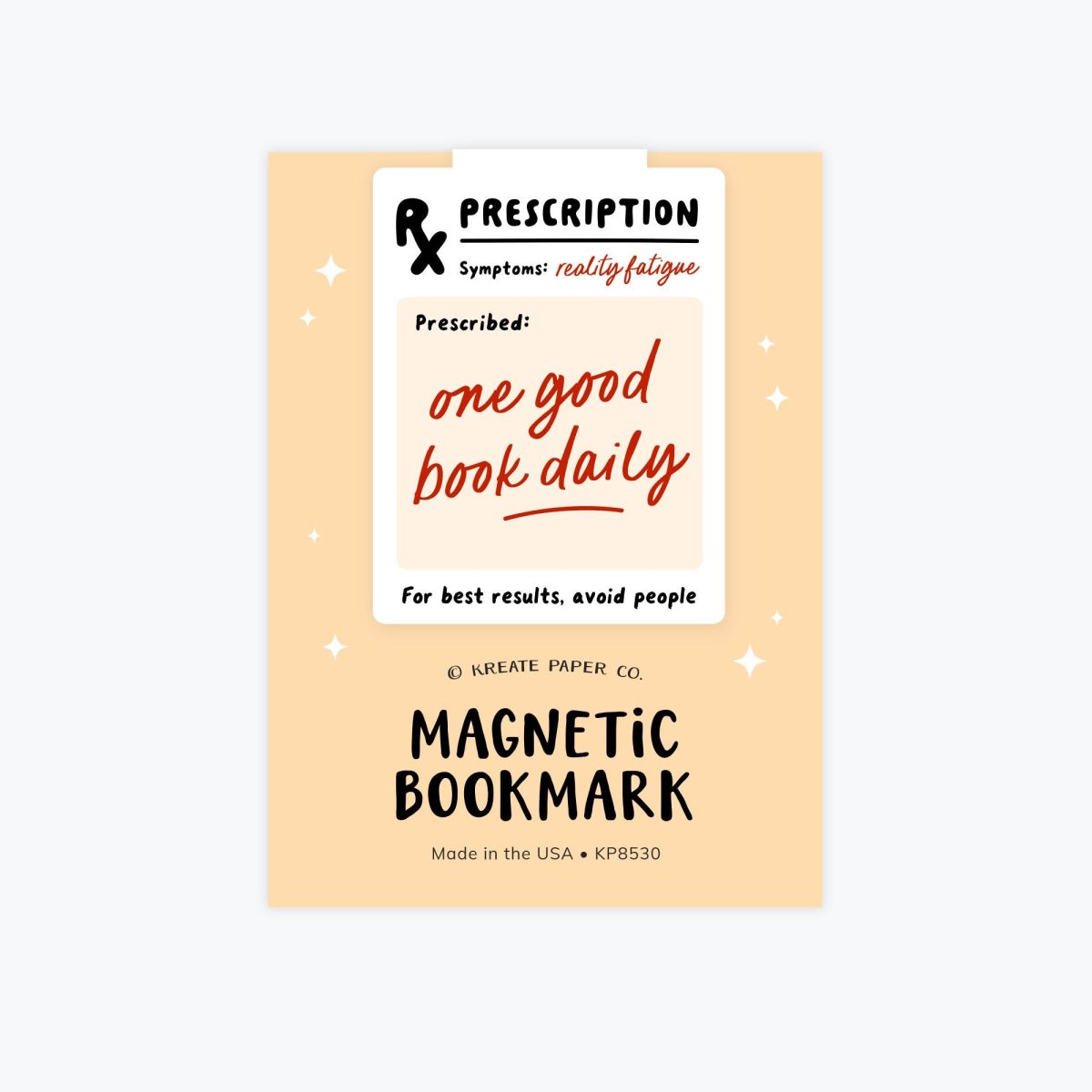 Magnetic Bookmark - RX Prescription