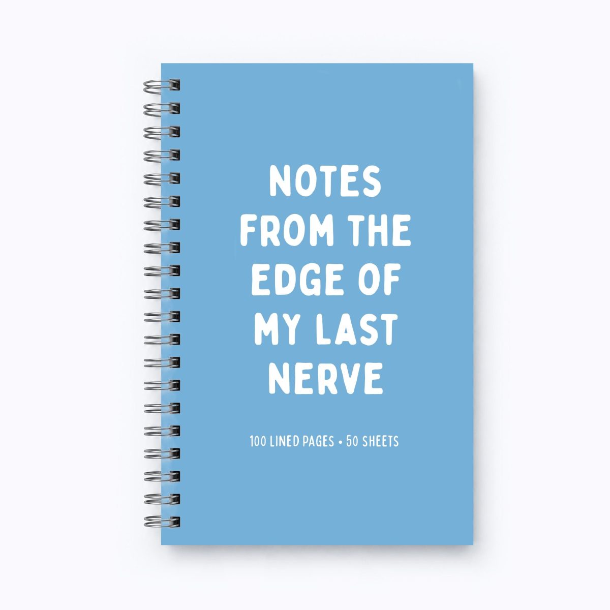 Funny Notebook - Edge Of My Last Nerve