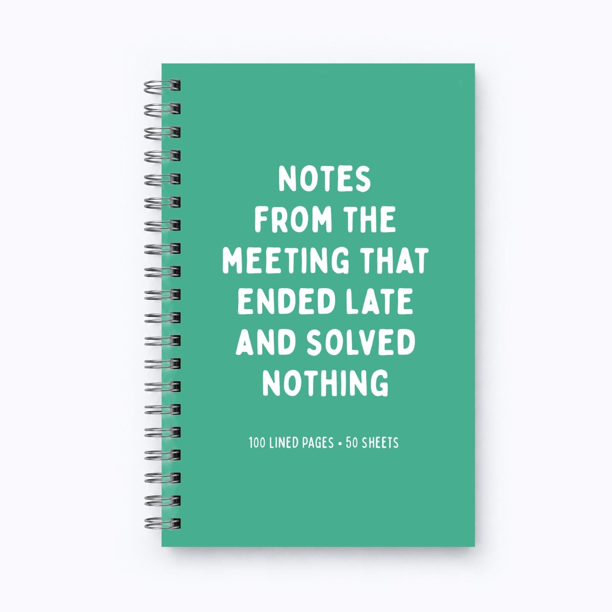 Funny Notebook - Notes From The Meeting