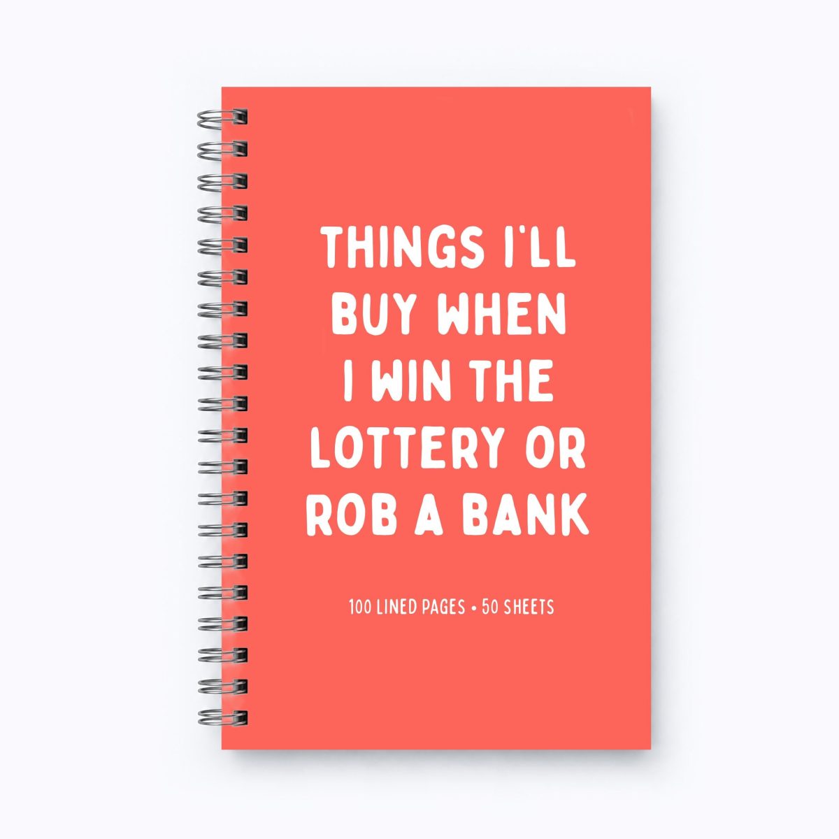 Funny Notebook - When I Win The Lottery